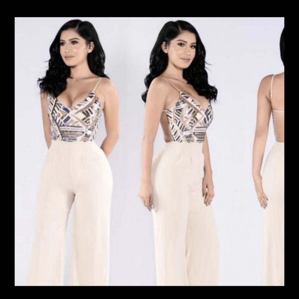 Sequin Classy Jumpsuit